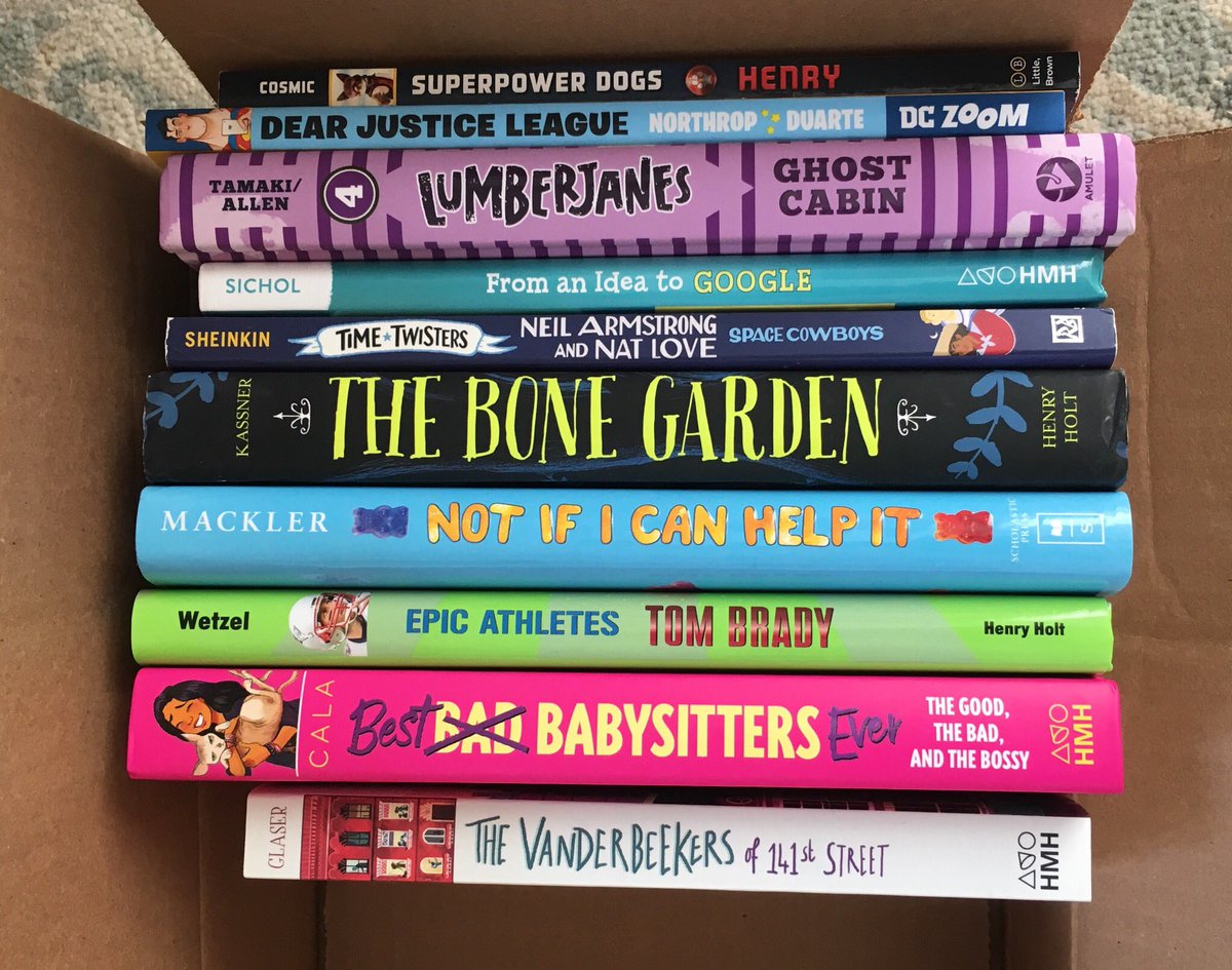 ✨New Giveaway!✨ Follow &amp; R/T to enter! Indicate which box you would like in the comments (picture book or middle grade). I’ll add a signed copy of Vanderbeekers in the MG box. 💕 I’m doing this every 1-2 weeks, so stay tuned! Contest ends 8/21 @ 9pm EDT. US only. #KidsNeedBooks