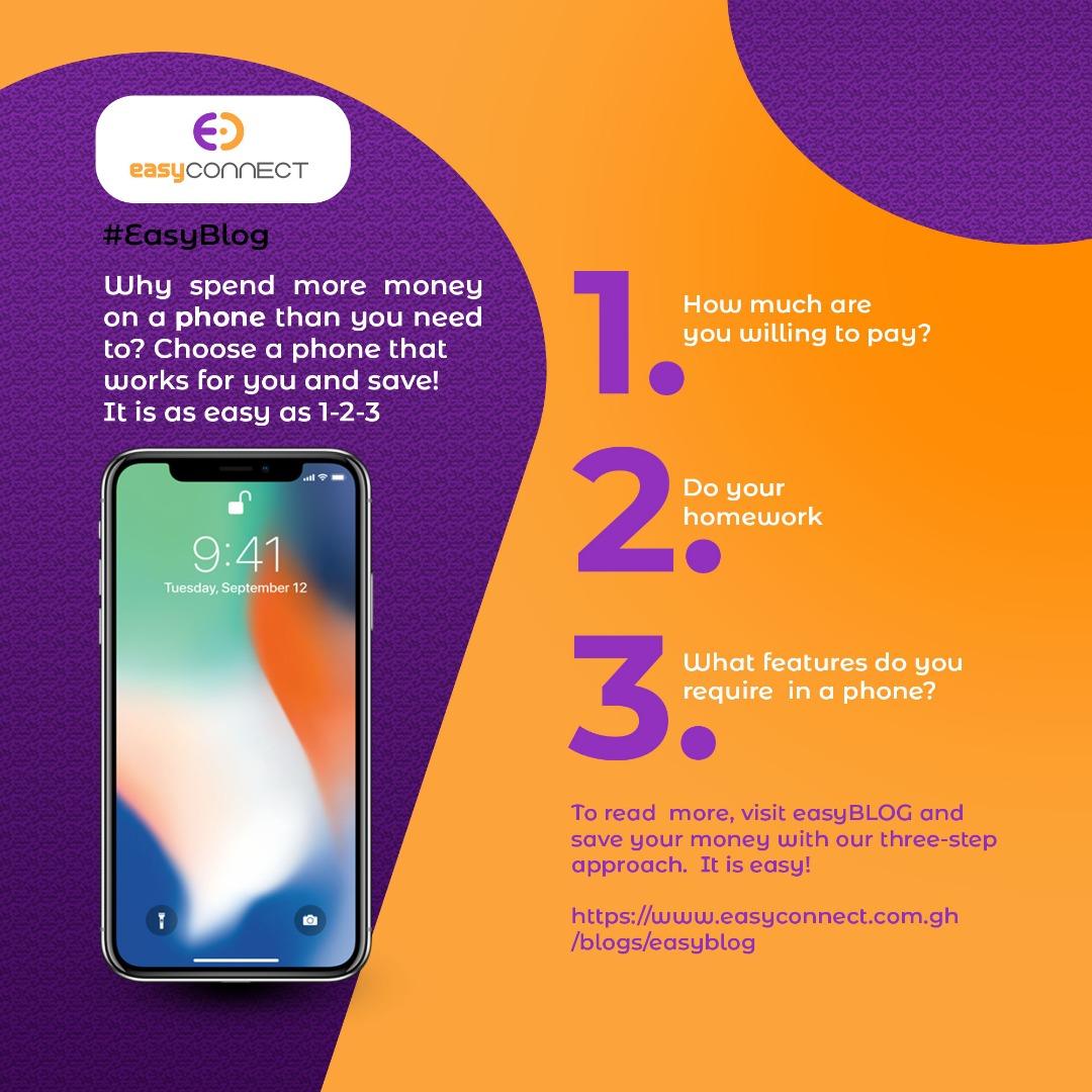 Easyconnect_gh's tweet photo. #easyblog on choosing a phone that works for you makes for a good read. Kindly retweet and let others also benefit from this informative piece
#easyconnect
#getconnected
#easyblog
https://t.co/pDKlxmaxVk https://t.co/FNX8qVV6mZ