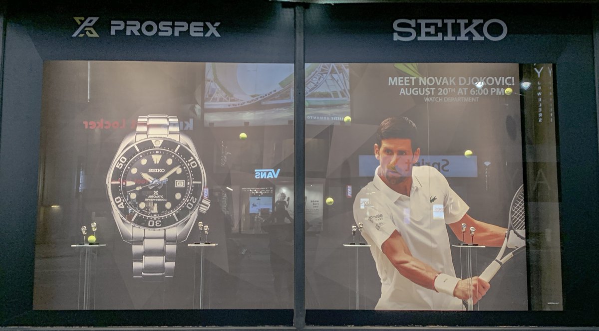 VisualCiti's tweet photo. SEIKO Watch Window for Macyβs Herald Square β
.
.
.
#visualciti #visualsoflife #visualmerchandising #merchandising #storedesign #visualprops #signage #colorful #custom #graphics #Macys #Seiko #NYC #windowdisplay #productdisplay #windowswear https://t.co/sRNkTQfDhG