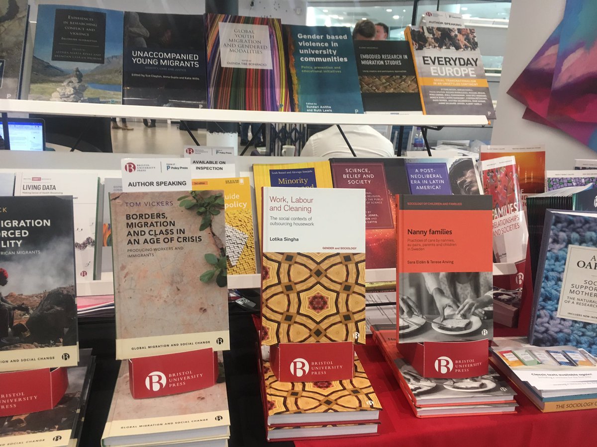 Good morning #ESA2019! We are at the University Place building <a href="/ManchesterUniv/">Manchester University</a>. We hope that you’ll stop by <a href="/BrisUniPress/">Bristol Uni Press</a> stand today to discover our latest books and journals. All books are £20 or less throughout the event... Hurry up and pick up yours!