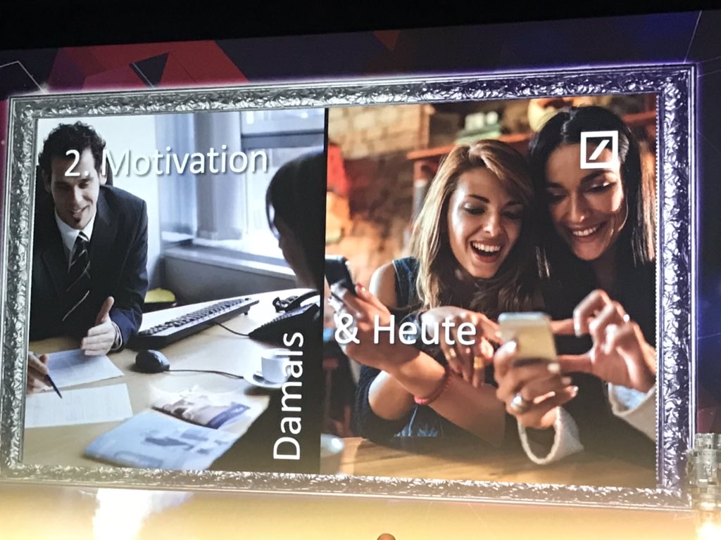 CPieracci's tweet photo. „Ich versuche jeden Tag mehr Zukunft zu kreieren als dass uns die Vergangenheit einholen kann.“ - Tim Alexander @DeutscheBank  #DPULSE19 https://t.co/cBtlfcqC2n