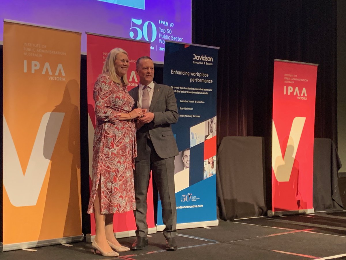 KellyGrigsbyCEO's tweet photo. Congratulations to @WyndhamCouncil Director Deals, Investment and Major Projects @Kate_Roffey who was tonight announced one of the @IPAAVic Top 50 Public Sector Women for 2019. https://t.co/ZXcznvSrLk
