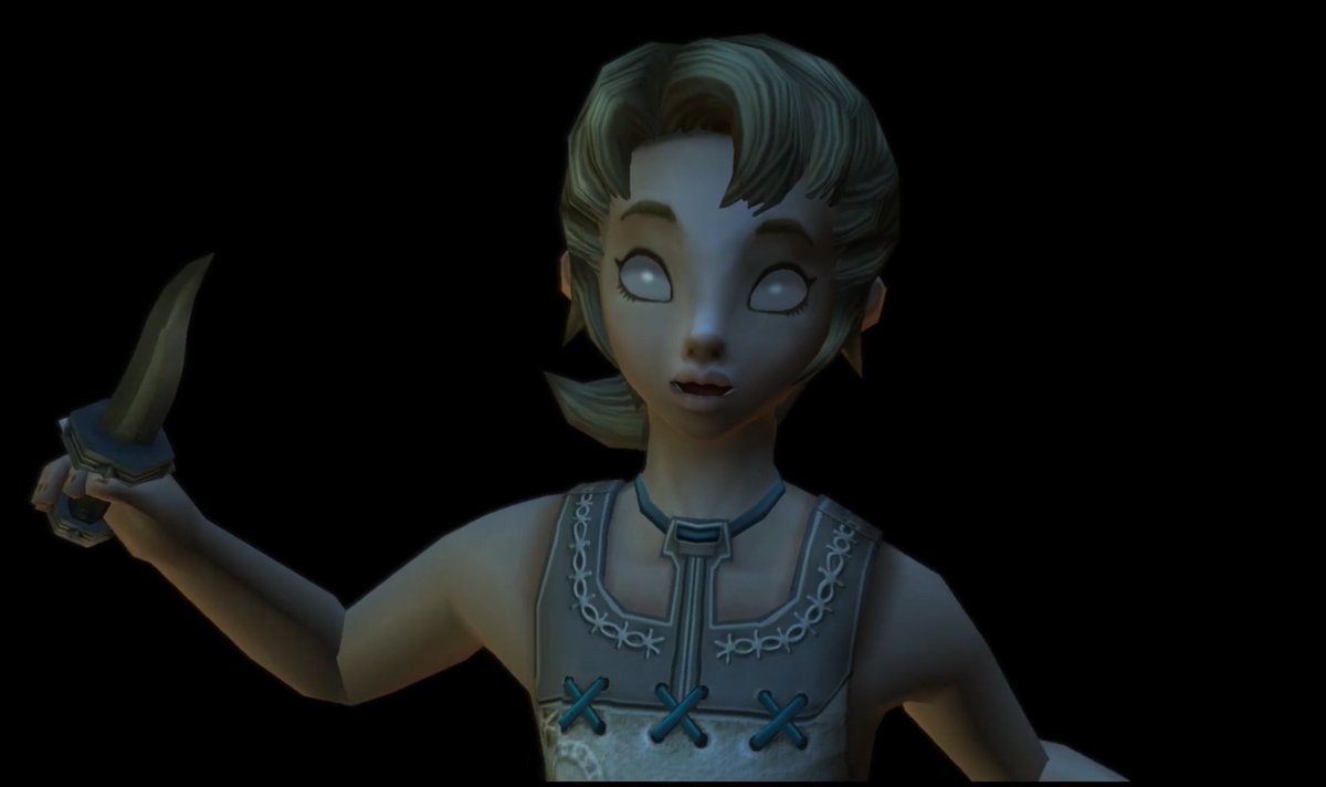 {That moment when your girlfriend goes insane and tries to kill you when you drop your guard.}
