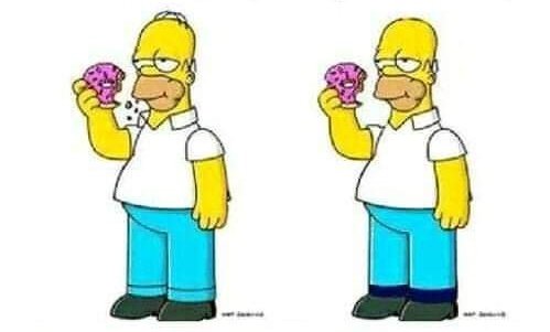 Encuentra 5 diferencias 
RT ➡️ LOGRADO 
FAV ➡️ NO LO LOGRE