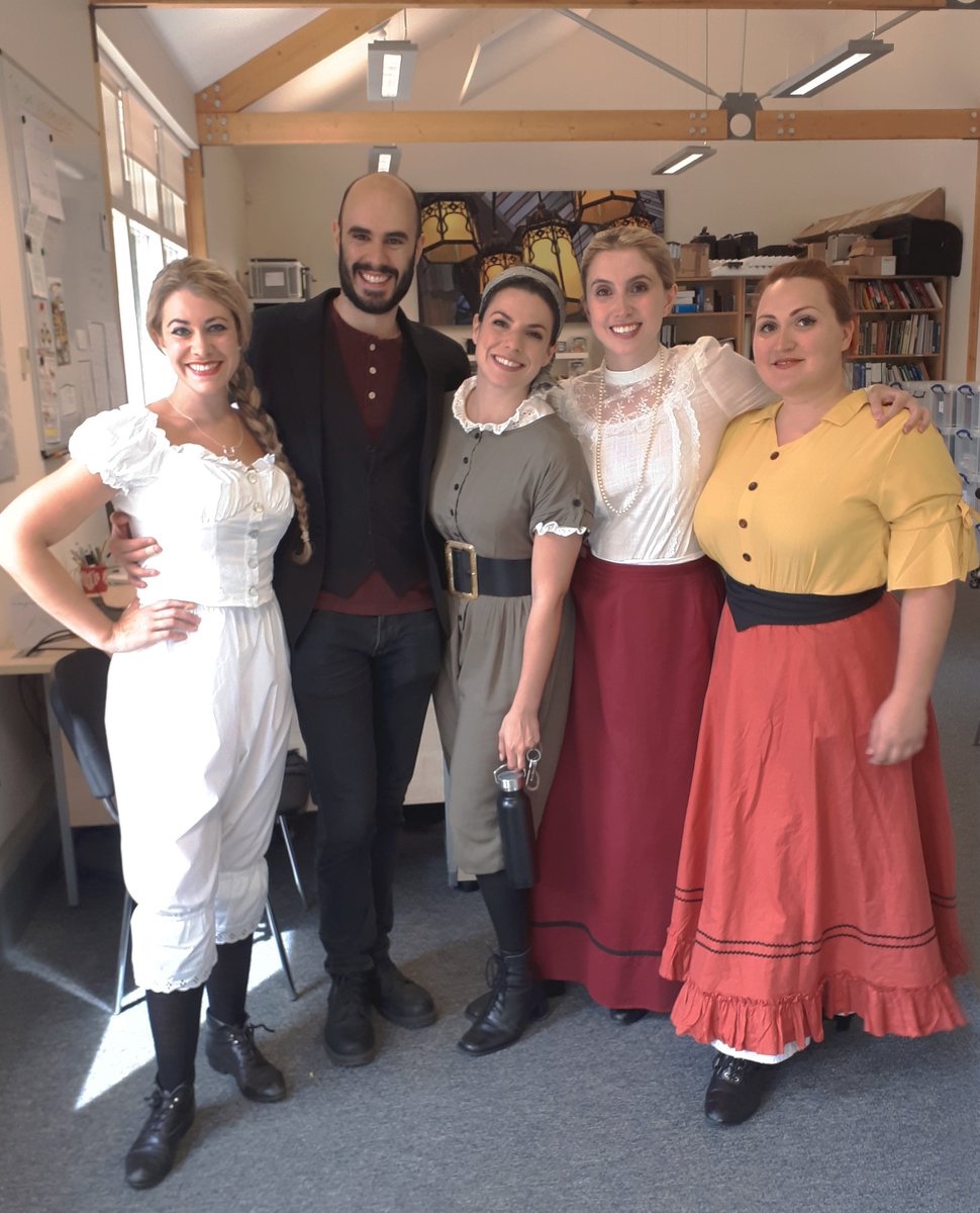 RussoRainaldi's tweet photo. #WomenCrushWednesday dedicated to the #LovelyLadies I had so much fun working with / dressing while designing #TheElixirOfLove for the first #Norfolk @into_opera #Festival #NIOF19 #Thanks to the #talented and #beautiful
@Singing_Fleur @singinsofia @LaraRebekah @EmilydiSoprano https://t.co/pSCkVbg18C