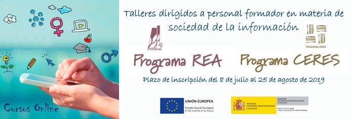 InstMujeres's tweet photo. A través del #ProgramaREA y #ProgramaCERES del #InMujer colaboramos en la consecución de una mayor y mejor participación de las mujeres en todos los ámbitos del entorno digital👉https://t.co/1vl69KrXsz #InMujer35A https://t.co/eDXSyqCNZr