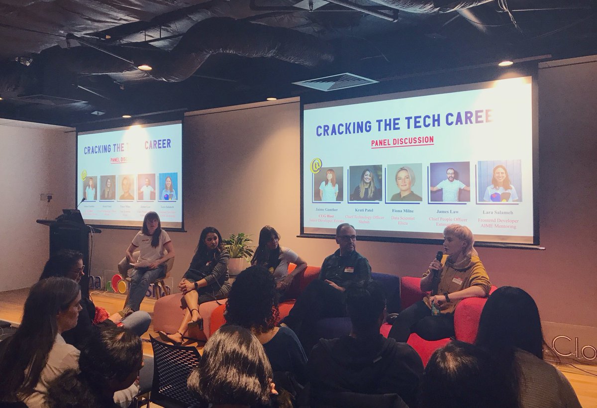 codelikeagirlau's tweet photo. ”Don’t be disheartened by how much you don’t know. Be excited about what you know.” 💪🏻

- Fiona @fionascottym, Data Scientist from @EliizaAI 

#WomeninTech #CLGCrackingTech #MantelGroup https://t.co/uvn55b7opm