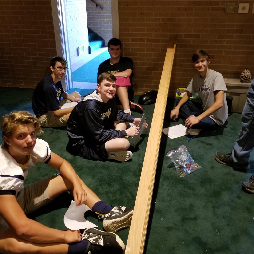 hcagawarriors's tweet photo. HCA uses many innovative and creative techniques to teach students. This week, Mrs Hayden's Algebra classes played with toy cars and ramps for reviewing "slope of a line" and it's effect on the velocity of toy cars. #WarriorWisdom #HCALife https://t.co/xDpIrd1MZC
