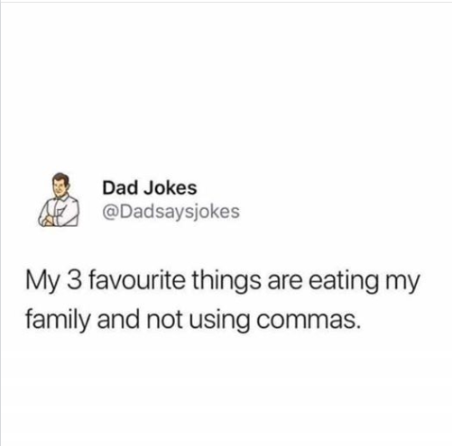 StudyCELTA's tweet photo. The importance of commas! 😂
#TEFL #TESOL #StudyCELTA https://t.co/4KmcQvCCv5