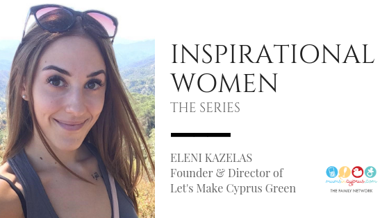 mumsincyprus's tweet photo. How Eleni Kazelas got the idea for Let's Make Cyprus Green #women #environmentalawareness #interview #inspiration  https://t.co/rnmW7Y8NQg https://t.co/MSA14ZLOPg