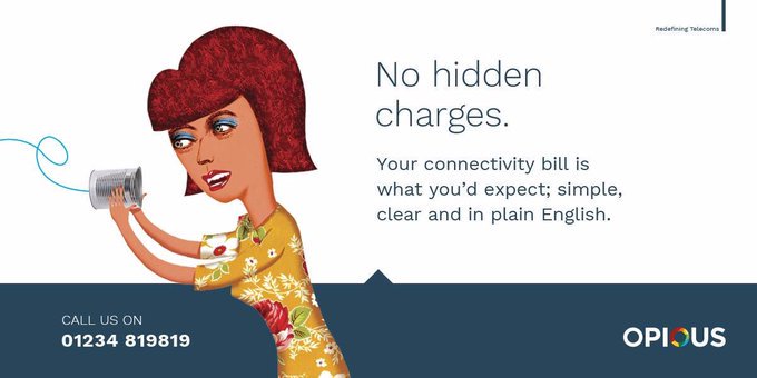 opious's tweet photo. Are you spending too much time & money on your telecoms? Then maybe it’s time to talk to us.
#redefiningtelecoms #independentprovider #connectivity #cybersecurity #telecommunications
https://t.co/IpF9M4QIpS https://t.co/oPhsCp7GVk