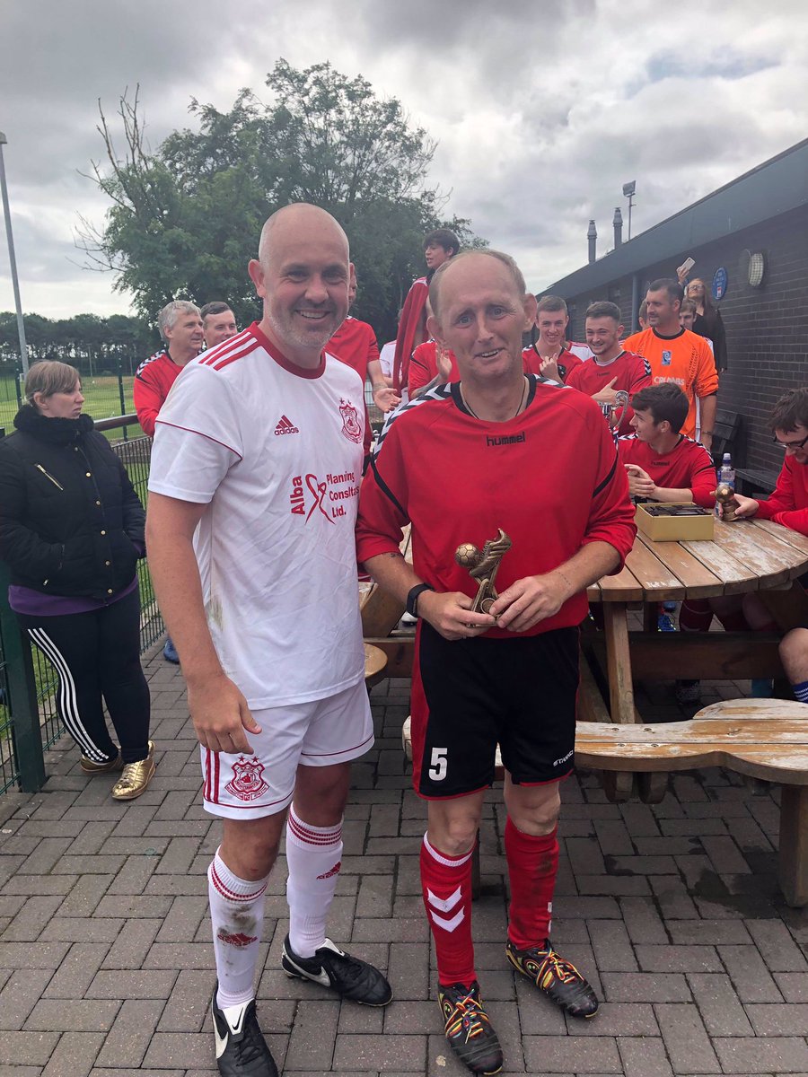 Onsideayrshire's tweet photo. There was also special awards for Kyle and Allan for the way they have engaged in the project this year, their commitment and attitude has been fantastic so well done guys, well deserved 🏆⚽️ https://t.co/ASm2Cb1krU