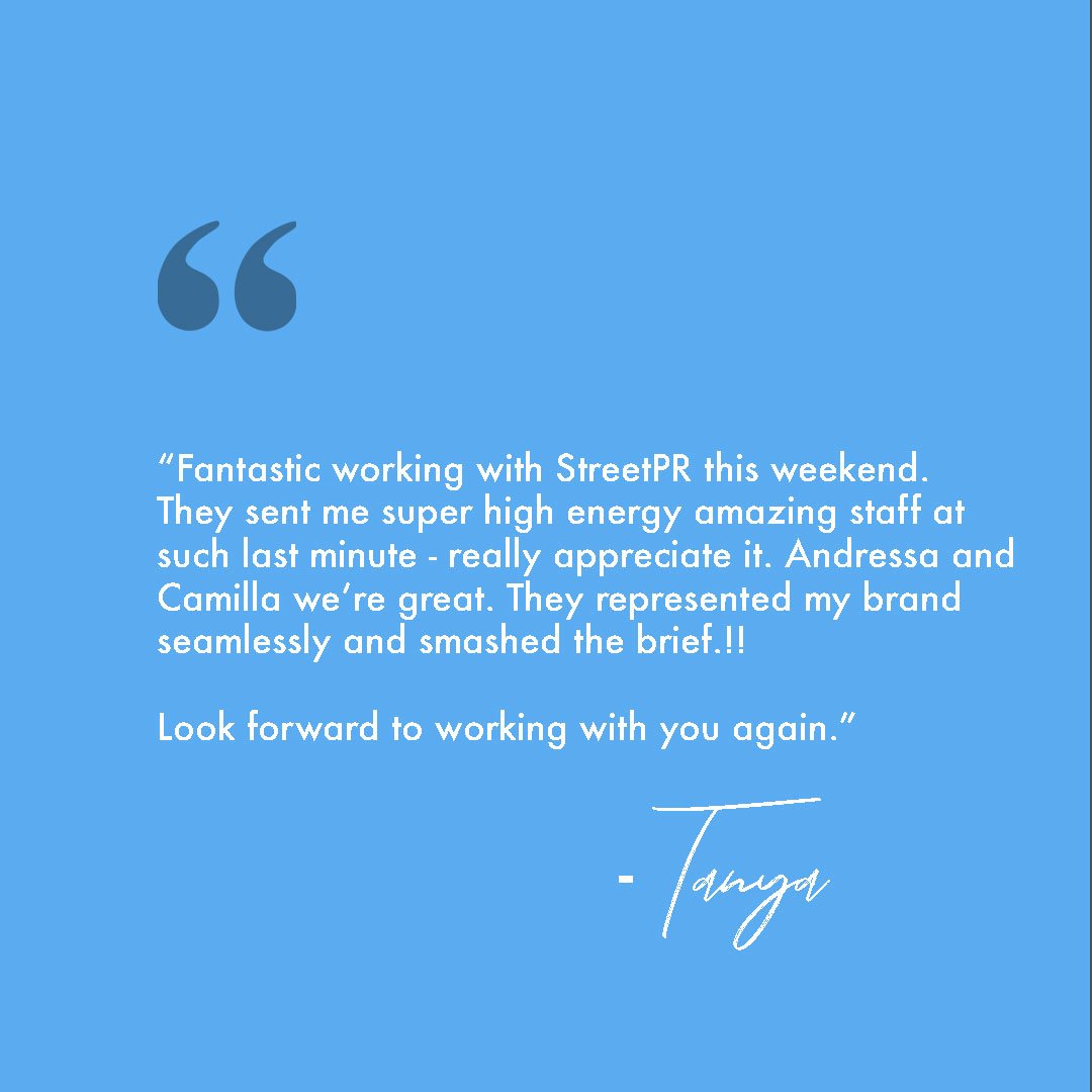 StreetPR_UK's tweet photo. #HappyHumpday!
Experiential engagement inspires advocacy which leads to word of mouth ๐ฌ
https://t.co/6ooWvrGi7C
#Wednesdaywisdom #clientreview #review #clientsatisfaction #streetpr #leafleting #flyering https://t.co/122HV0Njv0