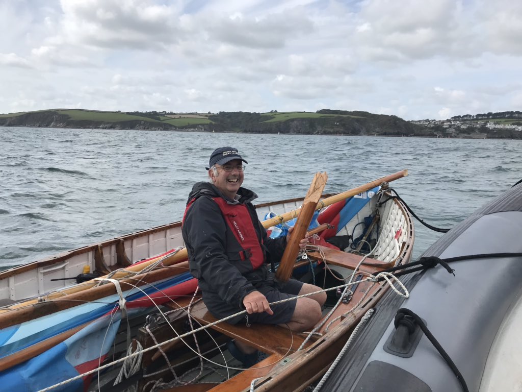 GuardianRIB's tweet photo. What a difference a day makes. FR29 back in it. @boatbuilder9 @MorvarghSailing #RIB1 @RFYC_Fowey @foweyregatta #POFROC #FGYC @Gigass1 @FoweyHarbour @FoweyDocks @Lanteglosbandb https://t.co/HuC7uVSeXz