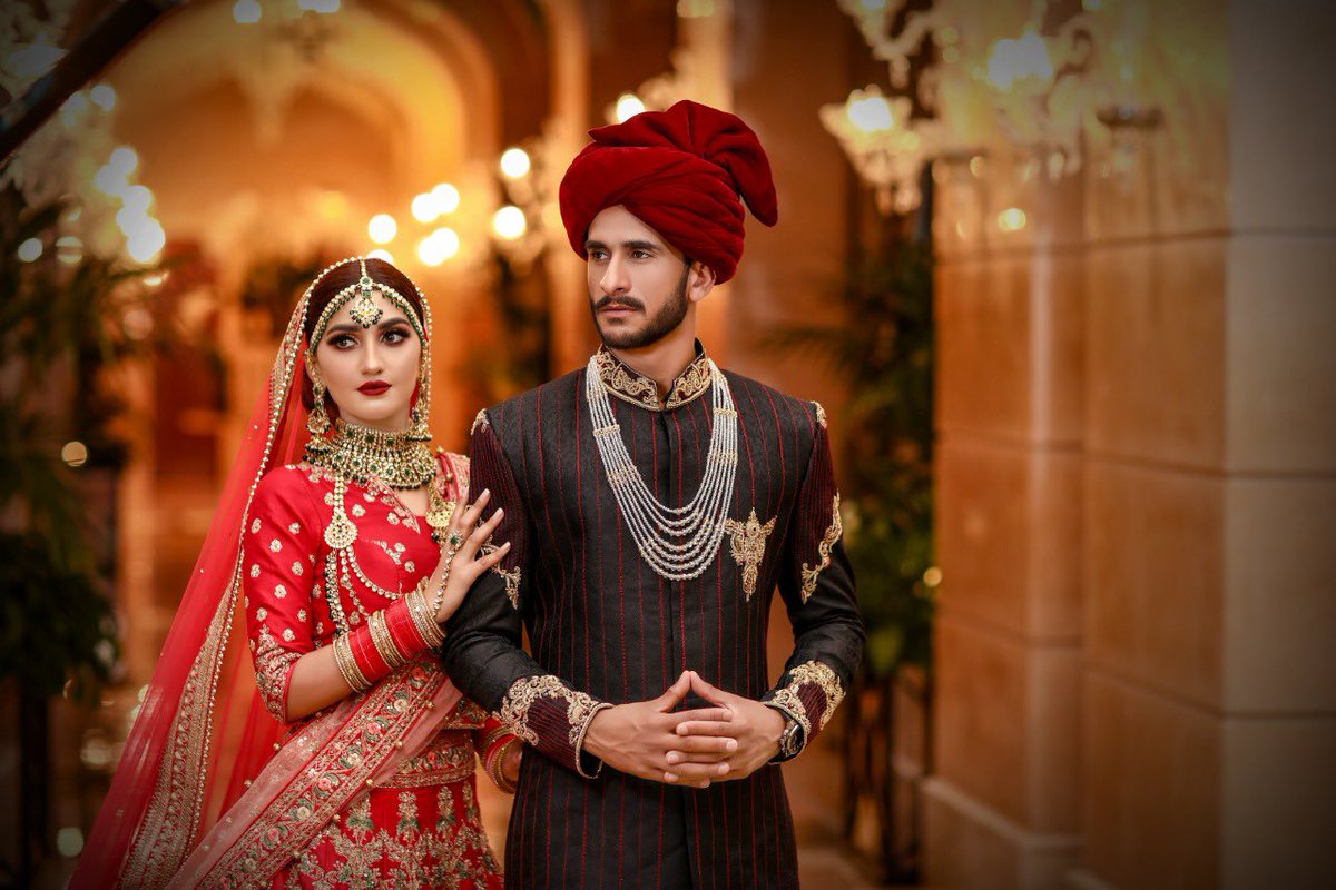 Pakistani cricketer Hasan Ali weds Indian Samiya Arzoo in Dubai ❤.