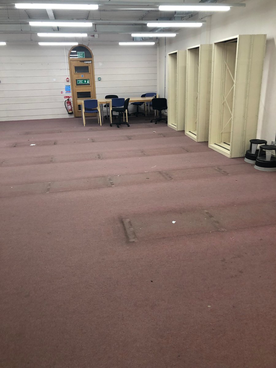 SolentLibrary's tweet photo. Before and after pictures continues with floor 1C! #solentlibrary #refurbishment #WeAreSolent https://t.co/lPhsAN0eXg