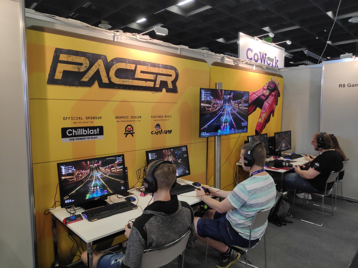 Everyone who plays @R8Games #pacergame is loving it! Come to hall 3.2 B39 for a game! #gamescom2019