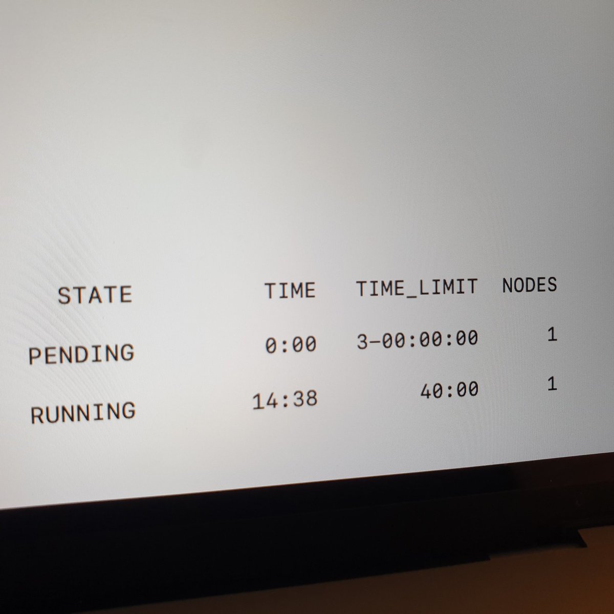 PSeedShattering's tweet photo. The job that I sent to Phoenix didn't abort in the first 2 seconds! I'm not getting my hopes up, but it might finally be working this time! #Bioinformatics #phdlife #hopeful https://t.co/cPSEaSMV2t