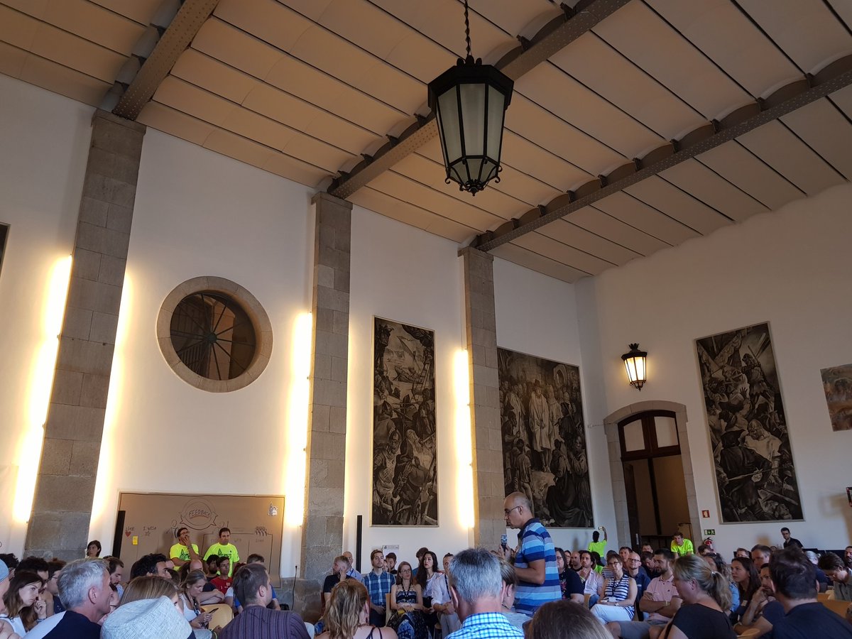 ALE kicking off in this beautiful venue with equally beautiful views. #ALEporto