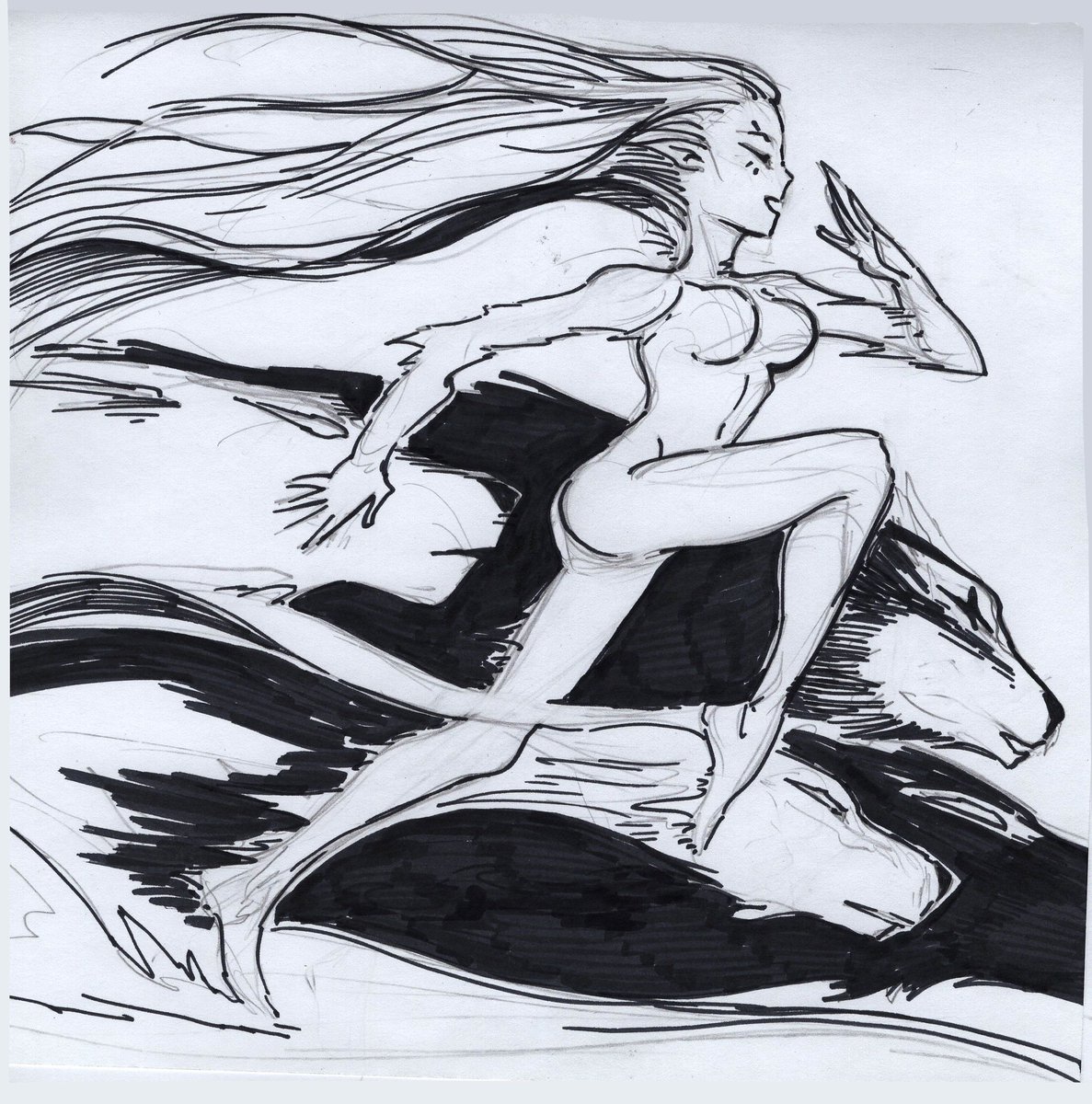 I spent last few days in the hospital, and now I'm recovering at home. Here are a few sketches from there
(thread)
