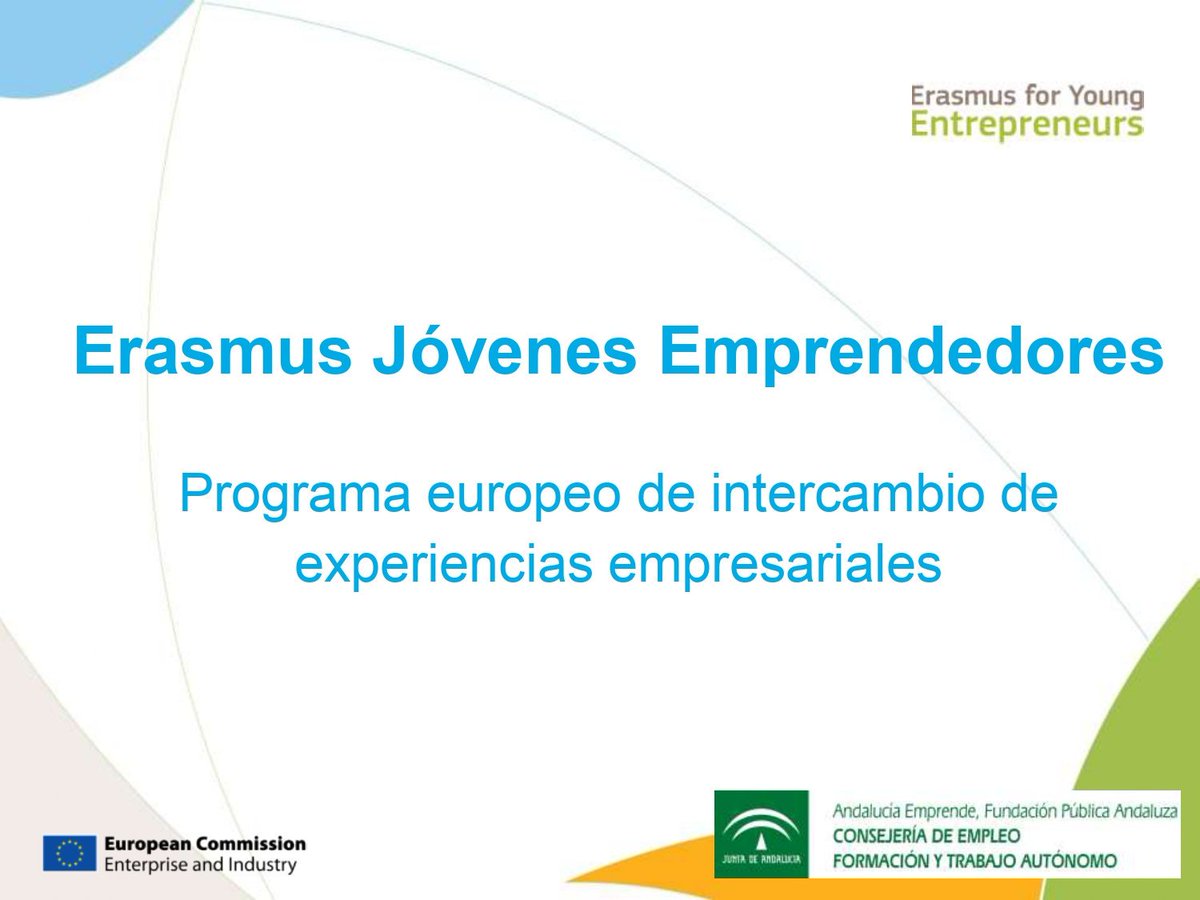 📌¿Estas emprendiendo? ¿Eres ya empresario y te interesan nuevos mercados? Aun quedan plazas en #Erasmus Jóvenes #Emprendedores el programa de intercambios transnacionales que llevará tu empresa a otro nivel
Solicita info en tu #CADE más cercano #SomosEmprende #CompromisoEmprende
