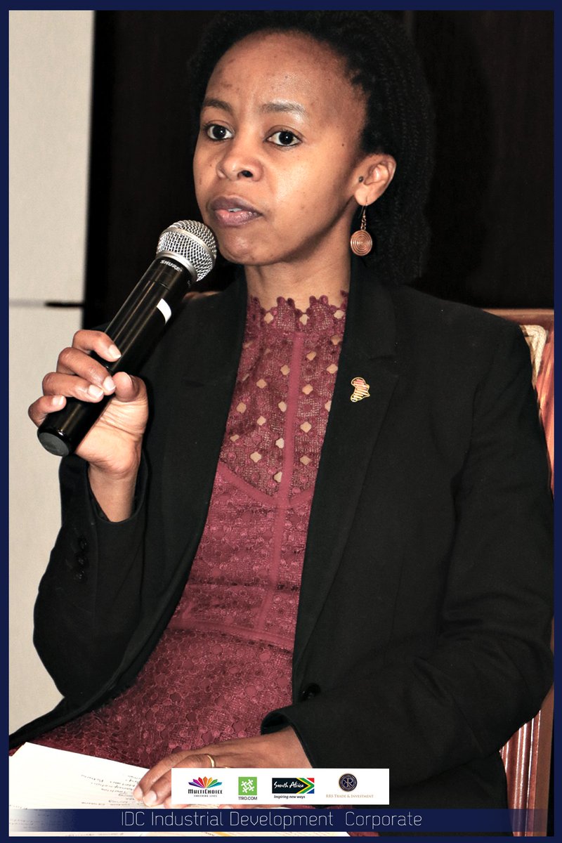#IDC Senior Industry Deputy Manager Ms. Zandile Fuyane   #SMME #IDC #TTRO #Rekindle #MultiChoice #4IR