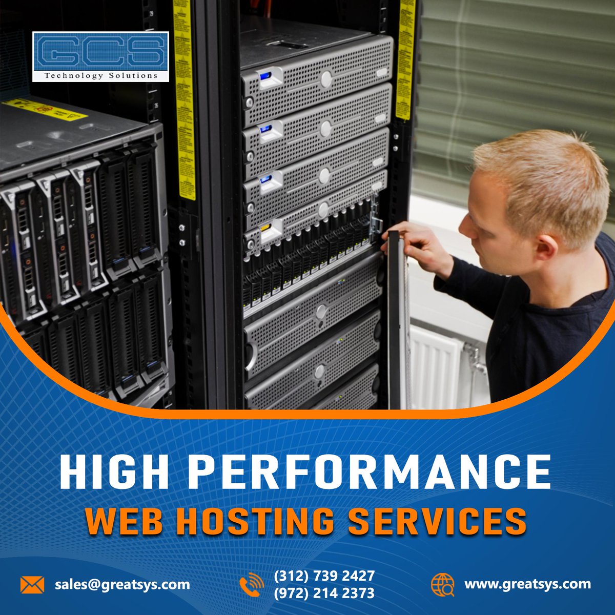 GCS Inc (@gcs247) on Twitter photo HIGH PERFORMANCE WEB HOSTING.
Only at GCS!
#networkassesment #managedservices #GCS #Greatcomputersolutions #webhosting #domainhosting #datarecovery
Visit us: greatsys.com
Write us: sales@greatsys.com
Call us:
(847) 763 0763
Chicago:(312) 739 2427
Dallas: (972) 214 2373 HIGH PERFORMANCE WEB HOSTING.
Only at GCS!
#networkassesment #managedservices #GCS #Greatcomputersolutions #webhosting #domainhosting #datarecovery
Visit us: greatsys.com
Write us: sales@greatsys.com
Call us:
(847) 763 0763
Chicago:(312) 739 2427
Dallas: (972) 214 2373