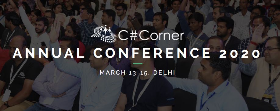 C# Corner Annual Conference 2020 Announced.
Check out more details here: bit.ly/2Z7folr cc <a href="/mcbeniwal/">Mahesh Chand @ETHGlobalNYC</a> <a href="/prvn_13/">Praveen Kumar 🙈🙉🙊</a> <a href="/dbeniwal21/">Dinesh Beniwal</a> <a href="/CsharpCorner/">C# Corner</a> #CsharpCon20