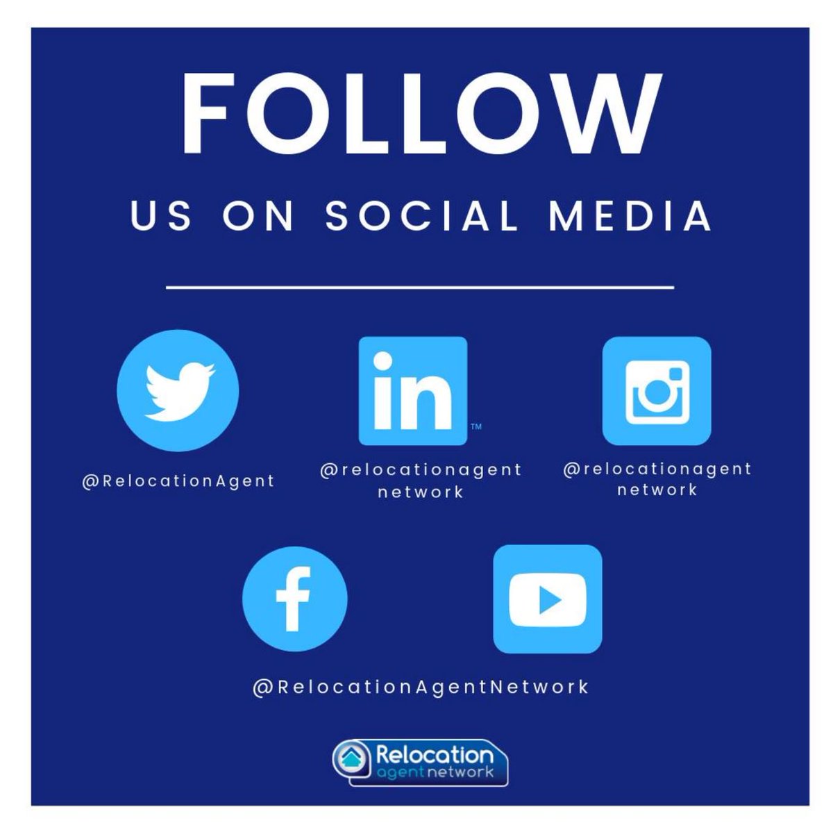Calling all <a href="/RelocationAgent/">Relocation Agent Network</a>  colleagues, did you know you can follow RAN on @Twitter, <a href="/facebook/">Facebook</a>, <a href="/LinkedIn/">LinkedIn</a> <a href="/instagram/">Instagram</a> and <a href="/YouTube/">YouTube</a> .... Stressed, Blessed &amp; Social Media Obsessed 🙃