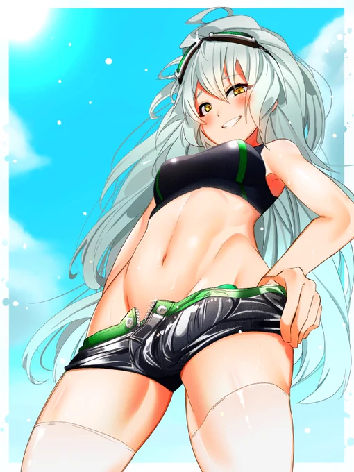 AEK「指揮官暑いね～」 