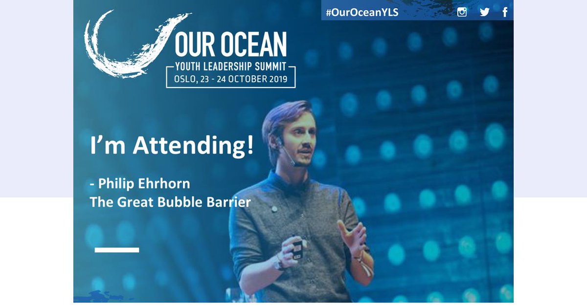 Bubble_Barrier's tweet photo. BUBBLES! 🍾🐳 Philip has been invited to join the Our Ocean YLS 2019 in Oslo, Norway. It’s one of the biggest opportunities to talk to people from around the world about how to tackle the problem of plastic pollution in rivers and canals! #OurOceanYLS #OurOcean #PlasticSoup #TGBB https://t.co/1N9PLoAGsd