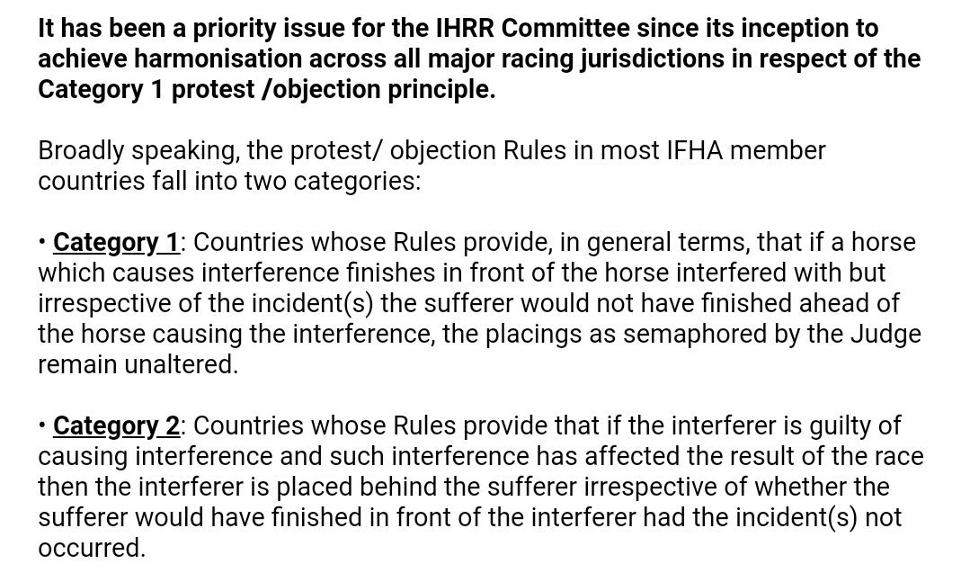NHASouthAfrica's tweet photo. What is the IHRRC & what are their objectives? Kim Kelly, Chairman of the IHRRC & Chief Stipendiary Steward at @HKJC_Racing recently spoke at the 2019 #TJCRoundTable on the differences between Category 1 & 2 Protest/ Objection Rules. South Africa 🇿🇦 uses the Category 1 Rules. https://t.co/IBhfOMxEuF