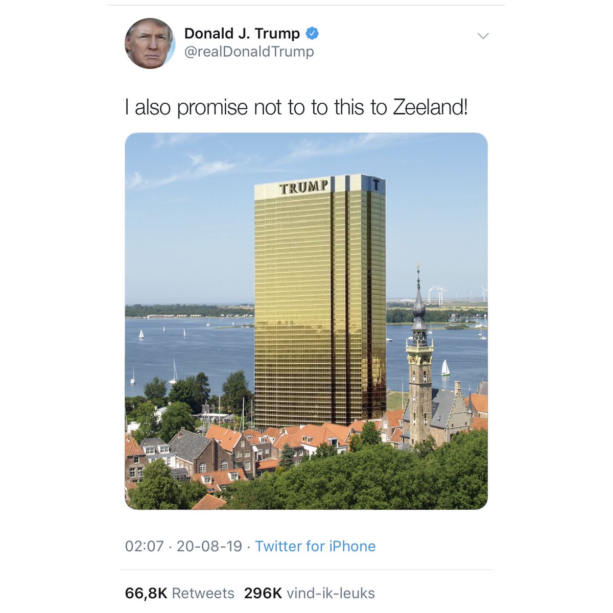 Oh gelukkig! Dat valt dan weer mee!
#Zeeland #America #Trump #Netherlands #vvvzeeland #lovezeeland