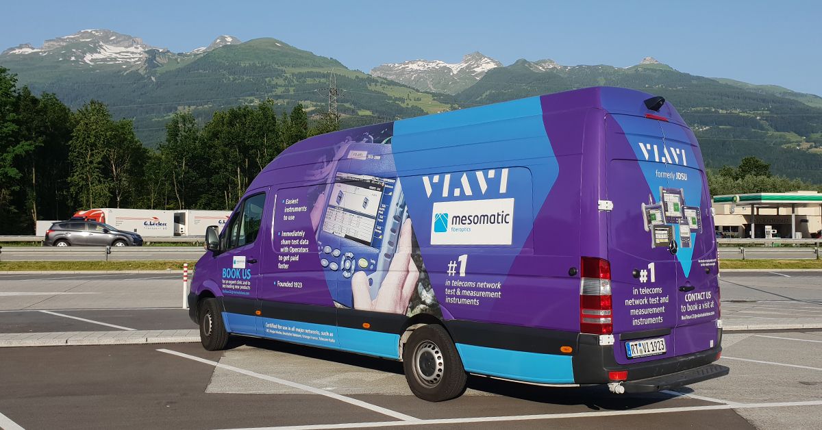 VIAVIGermany's tweet photo. 🚐 Los geht's! 🚐

Diese Woche startet Mesomatic die neue VIAVI Bus Tour durch die Schweiz! 🏔️

Nehmen Sie jetzt teil, und buchen Sie eine Demo, indem Sie @mesomatic kontaktieren: email: info@mesomatic.ch tel: 041 478 60 22 #AmazingPartners #VIAVI #Mesomatic https://t.co/ZYn2NKEr7M