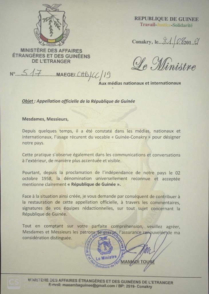 Guinée - Ministère de l'Europe et des Affaires étrangères