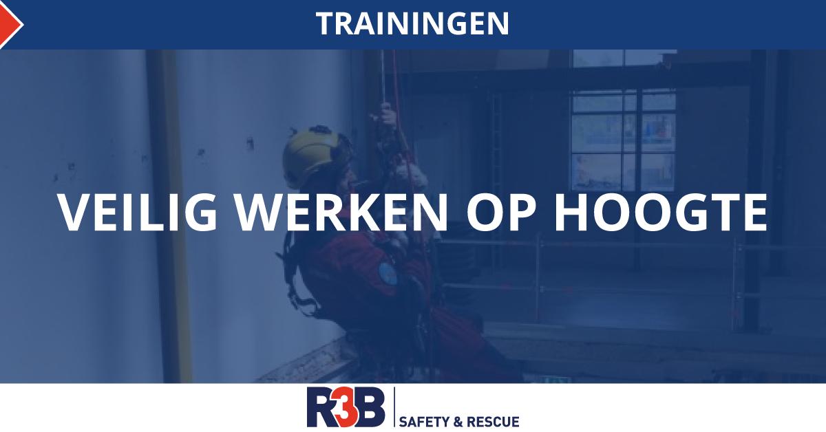 Hebben uw werknemers behoefte aan scholing over veilig werken op hoogte? R3B Safety &amp; Rescue heeft een uitgebreid pakket aan trainingen met het thema “veilig werken op hoogte” samengesteld. bitly.com/2W5OxUw

#r3b #r3bsafetyandrescue #rescuetools #safety #training