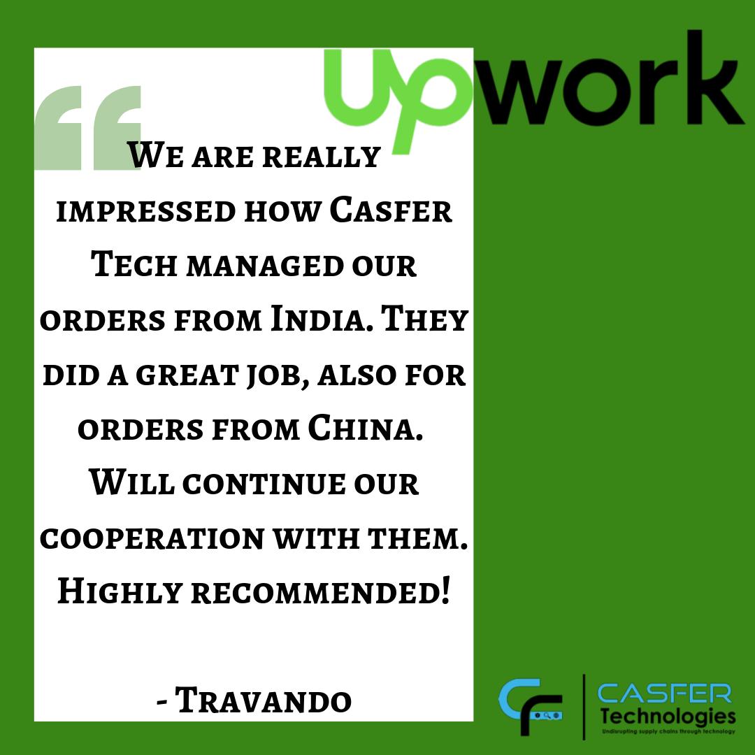 casfertech's tweet photo. A #happy Client speaks for himself!⁠
⁠
#CustomerFeedback #Upwork ⁠
#UpworkReviews #Reviews #LoveInWords #instaReviews⁠
#SourcingReviews #HappyClient #SatisfiedCustomer#CustomerSatisfaction https://t.co/SLD1RFxgeK