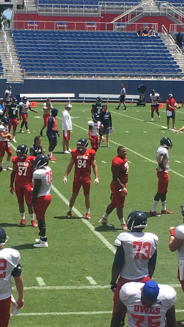 Boys looking real good #94 #FAU #ParamountSports #beastmode #GoOwls