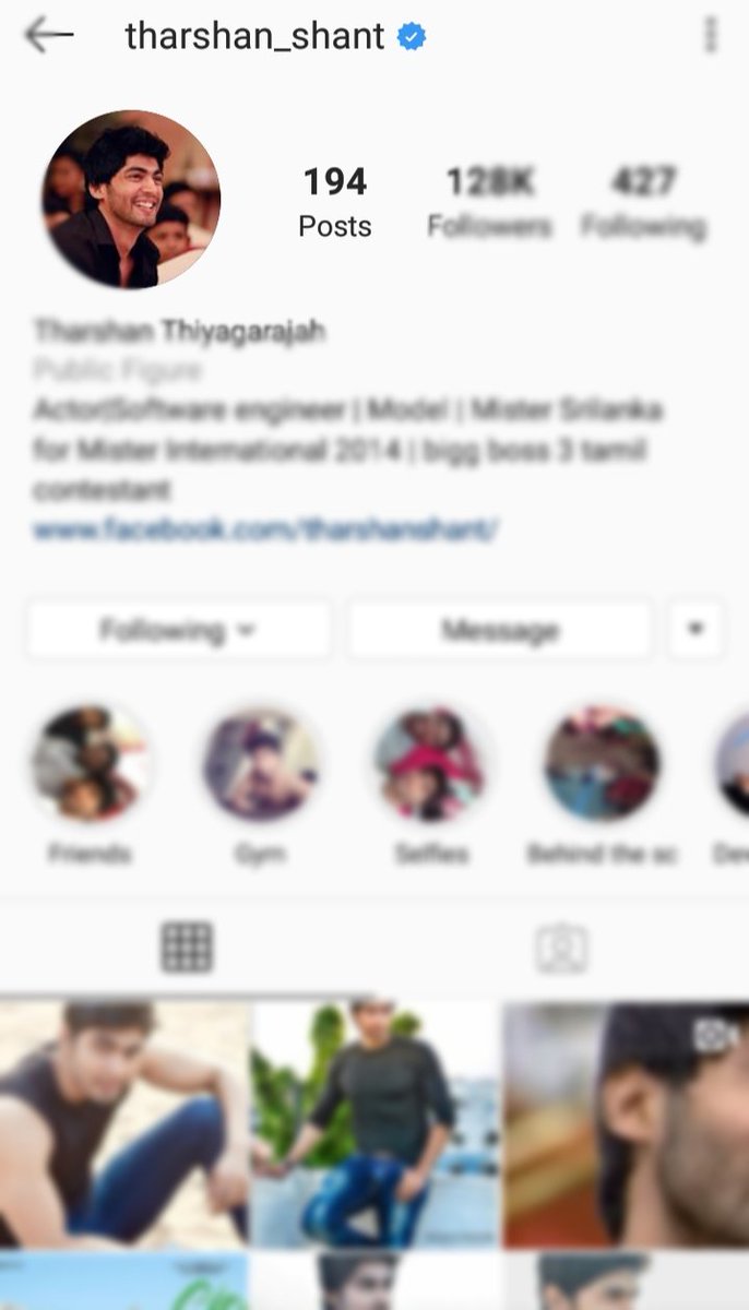 TharshanFam's tweet photo. Our Boy Just Got Verified In Instagram! Let's Hope He Gets Verified By Audiences On-Screen Very Soon Too! 
Hard Work Pays Off. 
#Tharshan #TharshanArmy #Tharshanfam #BiggBossTamil3 #verified #bluetick #sanamshetty https://t.co/KID5SxcpCm