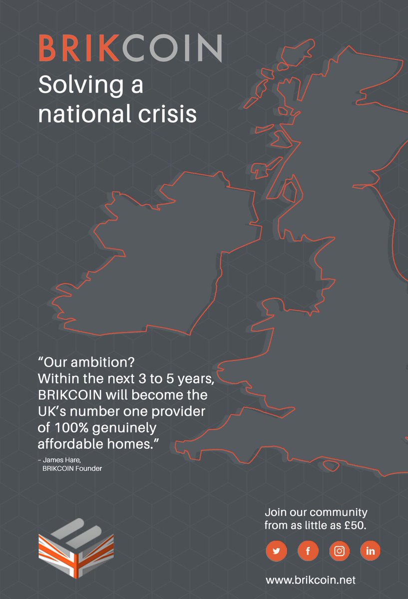 BexFoster's tweet photo. @MrGeorgeClarke Hi George, we’ve contacted your team twice with replies, but we must meet. BRIKCOIN delivers 100% genuinely affordable homes. We are fully funded by the private sector and like yourself, we are aiming to change the future of affordable housing. Pls contact us https://t.co/LHYGNSeer6