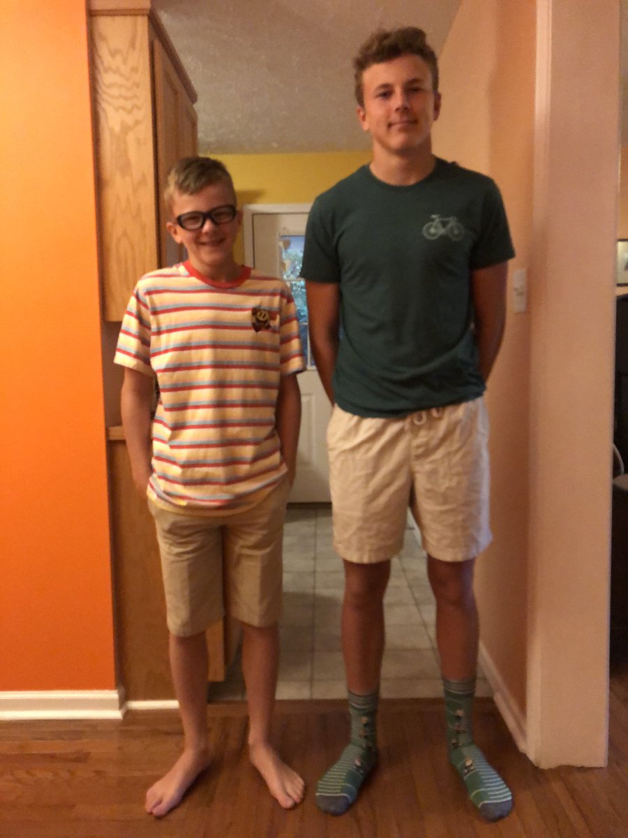 sarahpjustice's tweet photo. 7th grade, 10th grade, year 22, and year 21! Happy first day, Transylvania County! #tcsyes #FirstdayTCS https://t.co/DNc0m78rYk