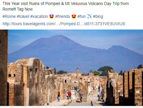 TravelAgentscom's tweet photo. This Year visit Ruins of Pompeii &amp; Mt Vesuvius Volcano Day Trip from Rome!! Tag Now

#Rome #travel #vacation 🤩 #friends 😍 #fun ✈️ #blog

https://t.co/N0IPss6OX5 https://t.co/V7myDn4yoR