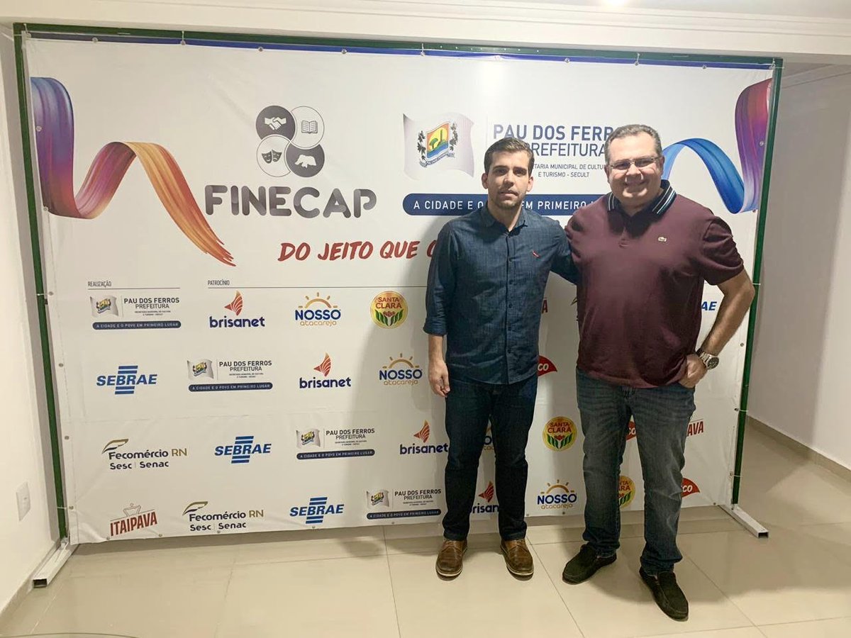brisanettelecom's tweet photo. Mais um ano sendo parceiros da prefeitura de Pau dos Ferros, primeira cidade a receber a fibra óptica Brisanet, na #FINECAP ofertando Wi-Fi livre e câmeras de monitoramento no evento para garantir mais segurança para toda a população. https://t.co/pYoYN8TAgY
