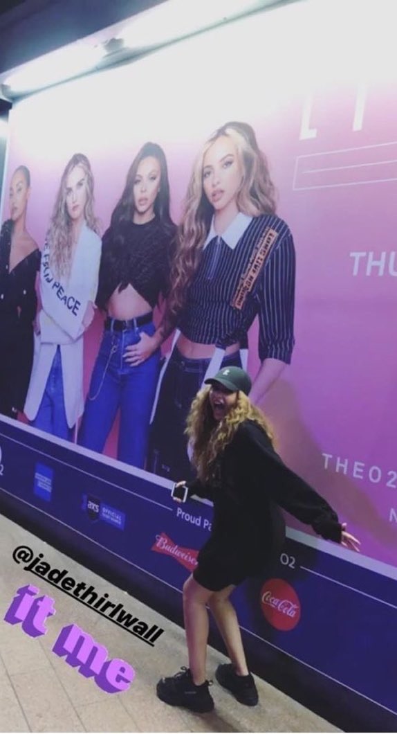 LittleMixITALY's tweet photo. Jade ieri a Londra al concerto di @ArianaGrande! https://t.co/H6WNSyOmbq