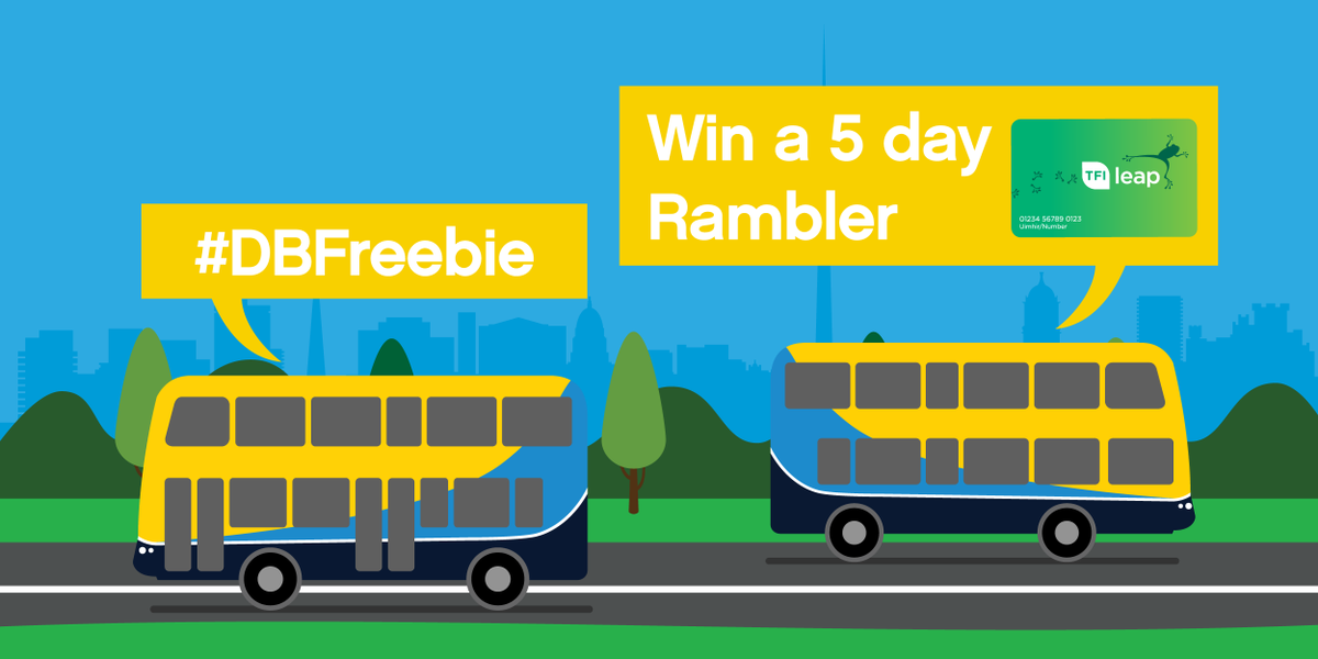 dublinbusnews's tweet photo. We will be ending our Summer schedules for Routes #DB9, #DB46a, #DB122 and #DB123 on Monday 26 August. Summer ending is always a sad time so we have a 5 day Rambler Ticket to give away to cheer you up. Simply RT with #DBFreebie. Good Luck! https://t.co/ssagMVcptK