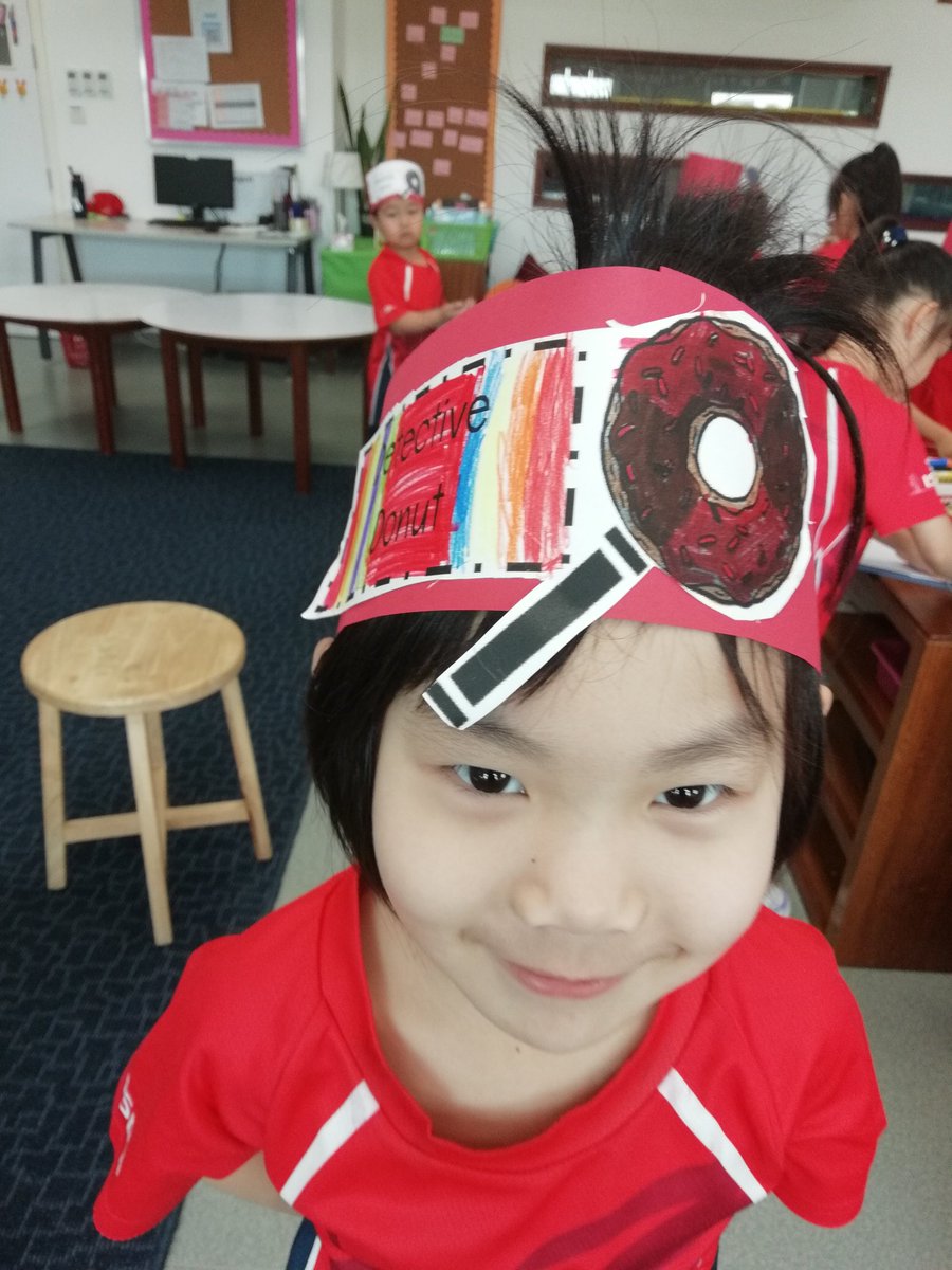 missbdavies's tweet photo. @isppg1 is investigating healthy foods. #detectivedonut is checking snacks this week, so hopefully you brought a healthy snack to school! #data #action #WWA https://t.co/VWaUXvALqg