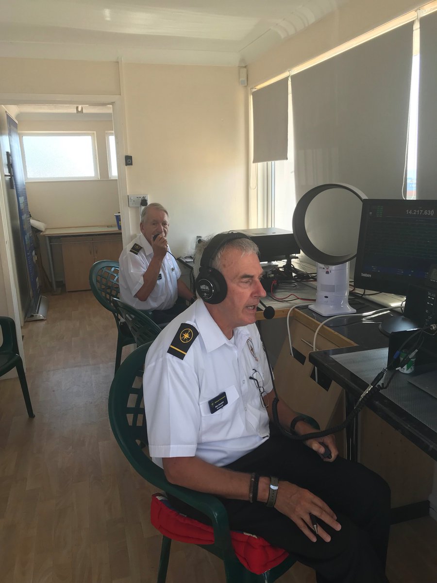 _NCIEXMOUTH's tweet photo. This Saturday and Sunday, we will be hosting our annual radio event in Coastwatch House on the seafront from 10am until 8pm.

Our operators will be talking to people from around the world and explaining what we do.

The event is open to all, so please come down and say hello! https://t.co/NkGkCmbSmg