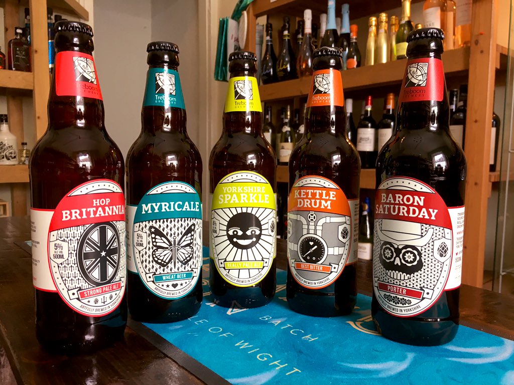 Always #CraftBeerHour here <a href="/GingerWhaleDeli/">Ginger Whale</a>. We love getting in the best #Yorkshire #craftbeer for all our #craftbeerlovers. This ‘artfully brewed’ bunch from <a href="/TreboomBrewery/">Treboom Brewery</a> are proper Yorkshire beers. Why look further?