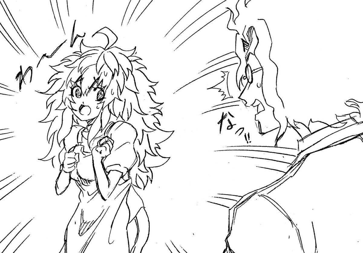 「先生〜!髪の間に虫が入っちゃいましたぁ〜!」
「なんと…!今とってあげますからね!」 