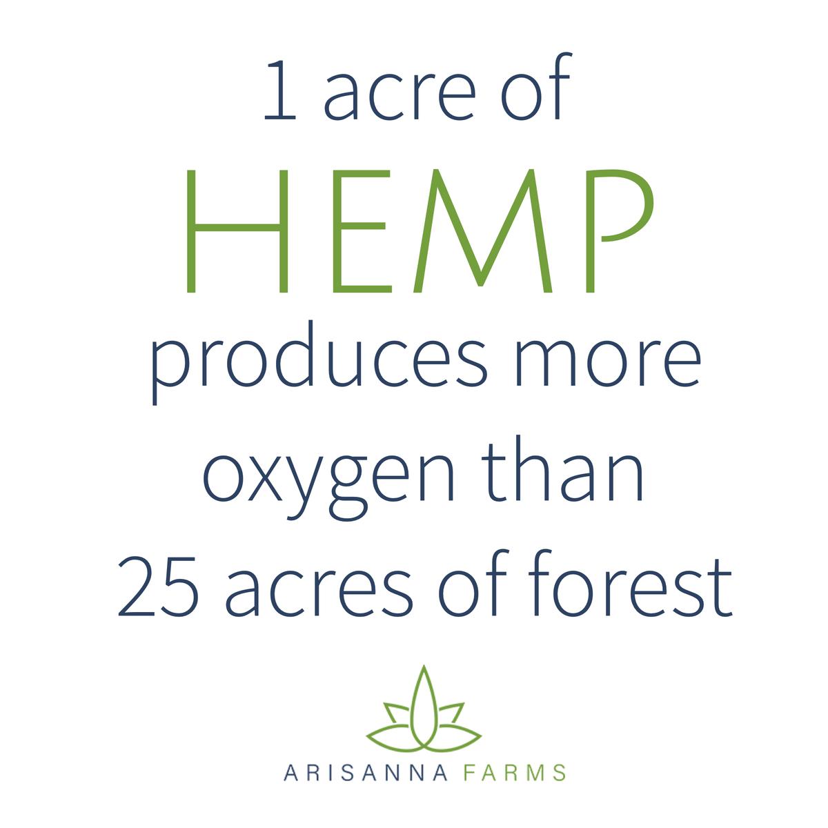 ArisannaFarms's tweet photo. ⁉️ Did you know ⁉️
Hemp converts CO2 to Oxygen better than trees? Now you know! #Hemp #HempFacts #HempStats #HempFarm #HempCanSaveThePlanet https://t.co/JskfCJwdMB
